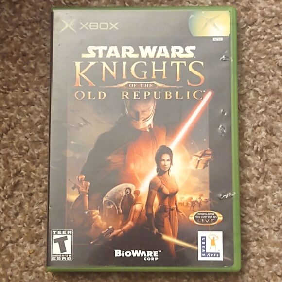 Star Wars Knights of the Old Republic Xbox Original, PRE-OWNED - Picture 1 of 3
